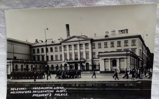 Wanha Helsinki postikortti (33) Presidentin linna