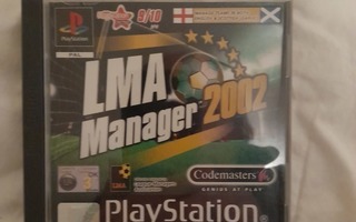 LMA Manager 2002 ps1 peli