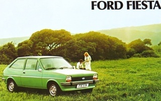 1977 Ford Fiesta esite - KUIN UUSI