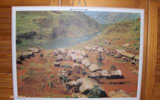 Opetustaulu: Maisemakuva Ruandan ja Kongon rajalta?