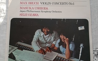 Sibelius/Bruch Violin Concertos - Ushioda - Ozawa NM '72