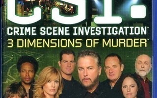 * CSI Crime Scene Investigation 3 PS2 PAL Sinetöity