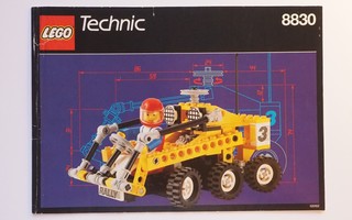 Lego Technic ohje 8830 Rally 6-Wheeler 1990