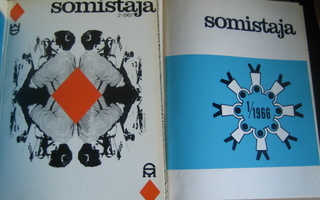 Somistaja-lehden sidotut vuosikerrat 1963-1967