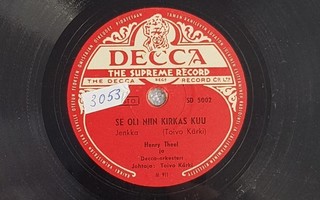 Savikiekko 1948 - Henry Theel - Decca SD 5002