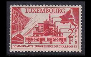 Luxemburg 552 ** Hiili- ja teräsyhteisö 2 Fr (1956)