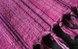ISABEL MARANT iso pinkki silkkinen huivi silkkihuivi Rivera