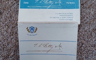 2 kpl Klubi tupakka laatikko v.1901-