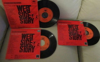 West Side Story 3x7 EP 1962 VOL 1 2 3