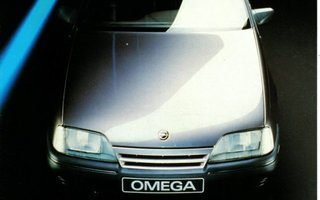 Opel mallisto -esite, 1987