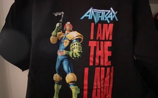 Anthrax - I am the Law t-paita XL