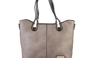 Grey Brown Stylish Handbag
