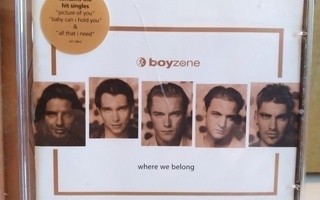 Boyzone - Where we belong CD