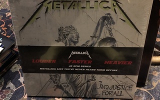 Metallica - …and justice for all 4LP boxi