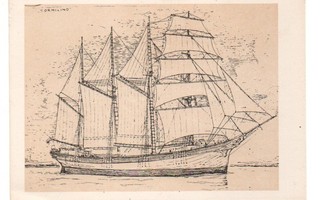 Laiva "Tormilind" (piirretty kortti) #433#