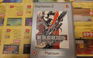 Metal Gear Solid 2 sons of liberty ps2