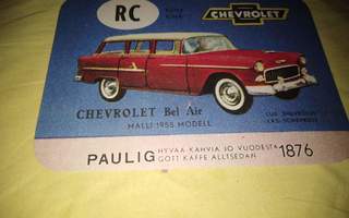 Minimoi Paulig Chevrolet Bel Air 1955