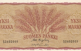 Suomi  1 markka 1963  S2602005  kl 7-8