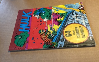 MARVEL HULK 7/1981 PÅ SVENSKA