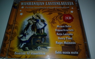 (SL) UUSI! 2 CD) Wanhanajan Lastelauluja - 40 Klassikkoa