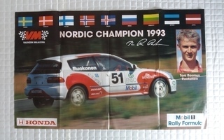 Toni R. Ruokonen Nordic Champion 1993