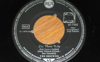 7" The BROWNS - The Three Bells - single 1959 country pop EX