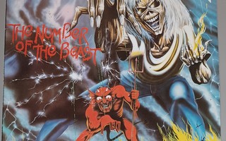 Iron Maiden The NUmber of The Beat LP 1982