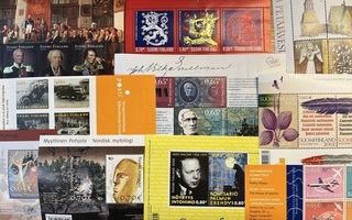 Suomalaisia postimerkki euro vihkoja 10kpl