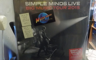 SIMPLE MINDS - BIG MUSIC TOUR UK&EU -2016 UUSI 2LP