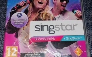 SingStar SuomiSuosikit Ps3 Playstation 3 Uusi Suomi