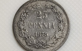 25 Penniä 1875