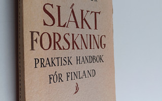 Alf Brenner : Släktforskning : Praktisk handbok för Finland