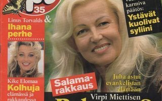 Apu n:o 35 2001 Miss Suomi. Häät Norjassa. Dave. Kike Elomaa