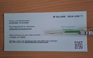 Tallink/Silja Line Alennuskuponki