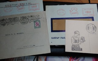 Gustav Paulig 4kpl Firmalähetys (F)
