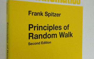 Frank Spitzer : Principles of Random Walk (ERINOMAINEN)