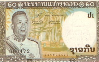 Laos 20 kip 1963