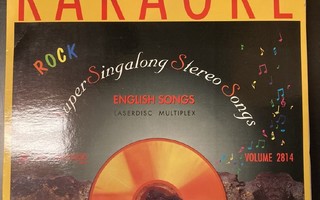 Super Singalong Stereo Songs - English Rock Songs LaserDisc