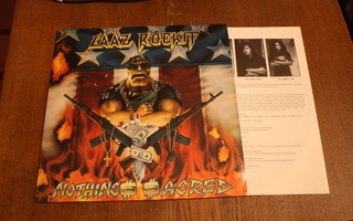 Laaz Rockit: Nothings Sacred LP (HOL 1991)