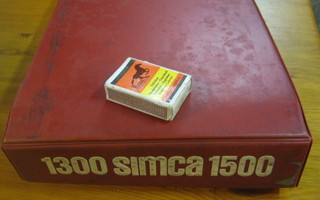 Varaosaluettelo Simca 1300  1500