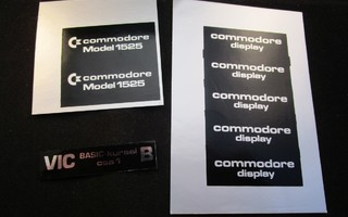Kolme Commodore tarraa! (F459)