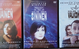 Kolme väriä -trilogia (3 x DVD)