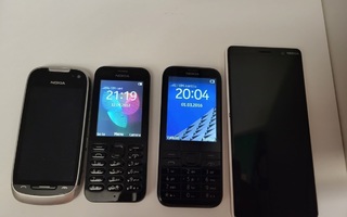 Nokia 7 Plus, 701, 222 ja 225