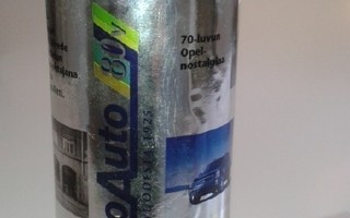 Kahvipurkki MetroAuto 80 vuotta