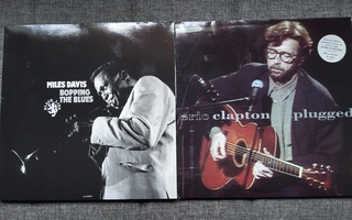 Eric Clapton – Unplugged,Miles Davis-Bopping the blues (lp)