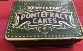 Pontefract Caces candy box