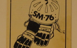 Jääkiekon SM-liigan joukkueet ja otteluohjelma 1976