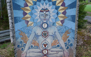 Pieter Weltevrede - The 7 chakras - Tapestry/throw