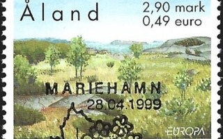 Åland 1999  Eurooppa  2,90 mk EP alareuna LOISTO LaPe 157