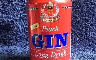 New Peach Gin Long Drink Tölkki v. 1999